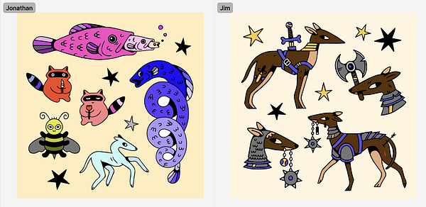 Jonathan and Jim's coloring pages Coloring pages colored in